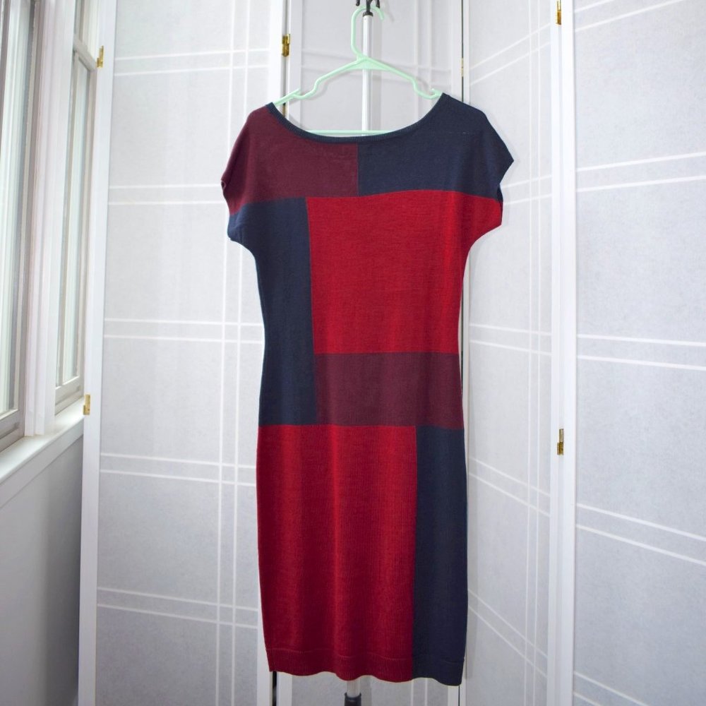 The Limited Color Block Sweater Dress